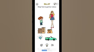 #games #shorts | brain out level 47 | help tom to get her notice | subscribe for more levels