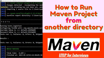 How to Run Maven Project from another directory using command prompt #maven #maventutorial