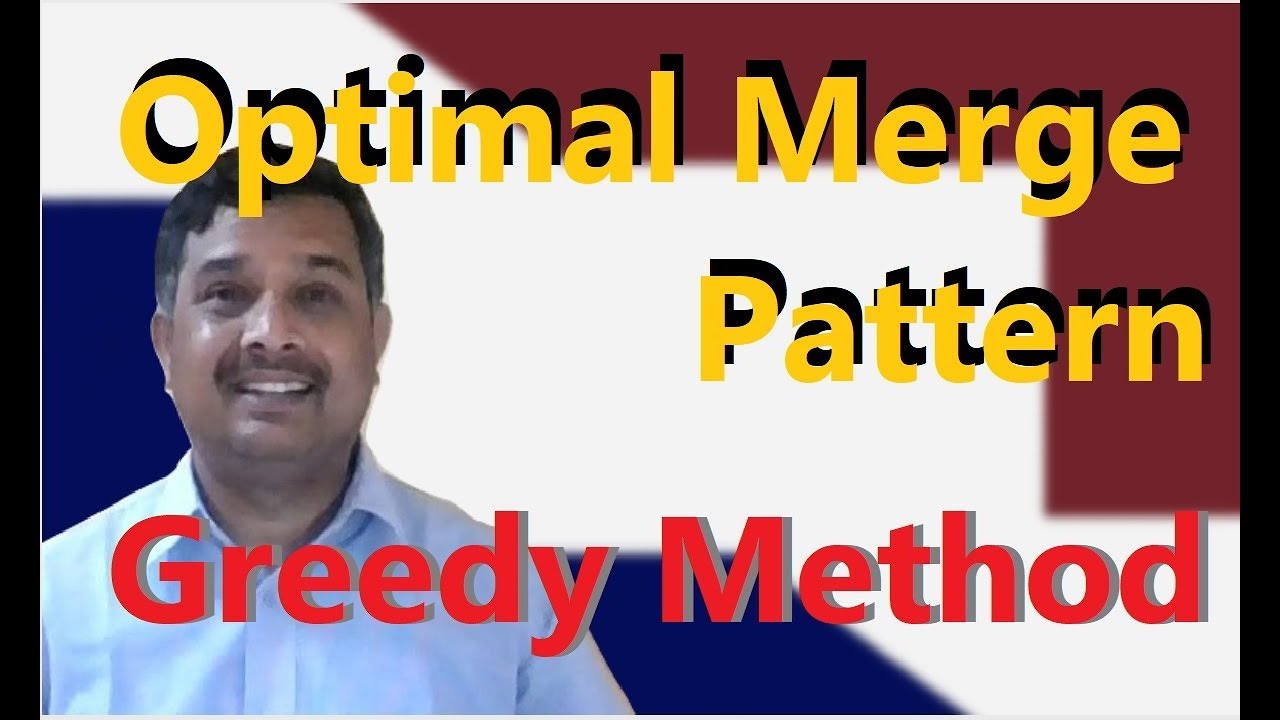 c program for optimal merge pattern using greedy method