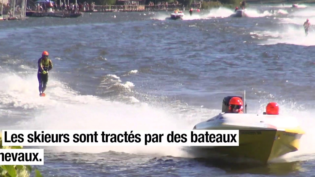 Championnat du monde de ski nautique de vitesse à Vichy YouTube