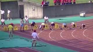 20140906中部中学新人共通男子100ｍ決勝