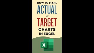 Actual vs Target Charts in Excel: How to make variance charts in Excel with floating markers or bars