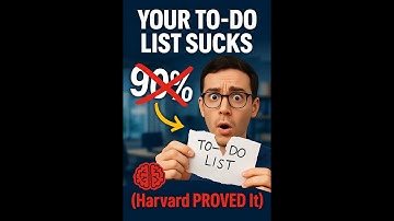 To-Do List Fails vs Productivity Hacks Which is WORSE for Getting Things Done?