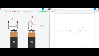Tinkercad Lab: Series vs Parallel Circuits Explained! (LEDs & Schematics)