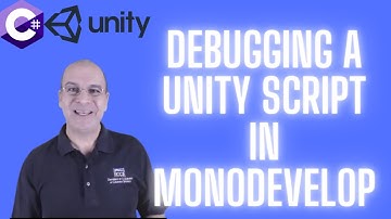 22-Debugging a Unity Script in MonoDevelop | C# Programming for Unity  | C# Tutorials For Beginners