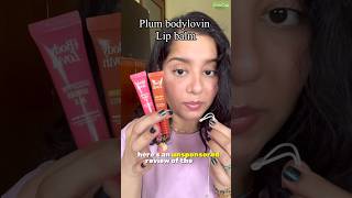 Plum bodylovin lip balms unsponsored review 💋
