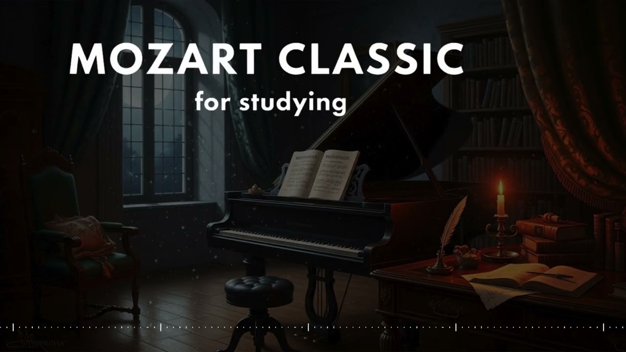 Mozart in the Library: 1 Hour of Elegant Music for Intense Concentration