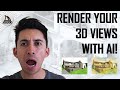 AI-Powered Render for Architecture - Starting from a 3D Model View to Any Style you Want!