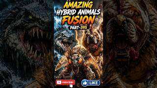 Amazing Hybrid Animals Fusion Part 395 | Unreal Creature Combos! #hybridanimals #shorts