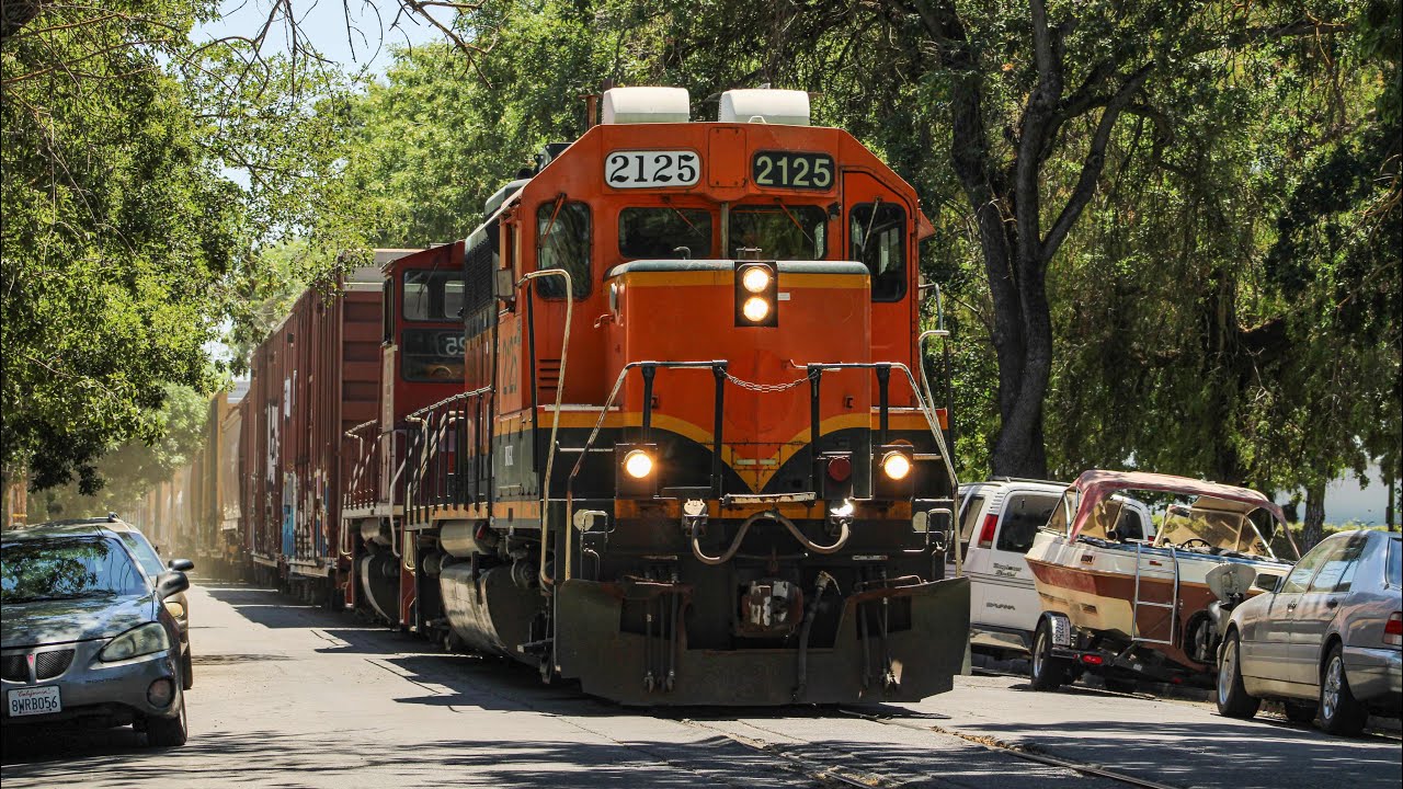 Catching Trains In Stockton 7/17-19/23 - YouTube