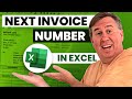 Learn Excel 2010 - "Next Invoice Number": Podcast #1505