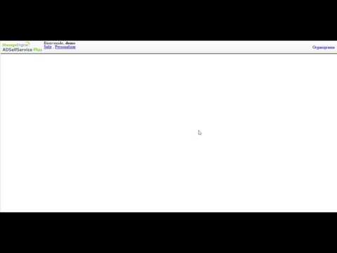 Demo ADSelfservice Plus