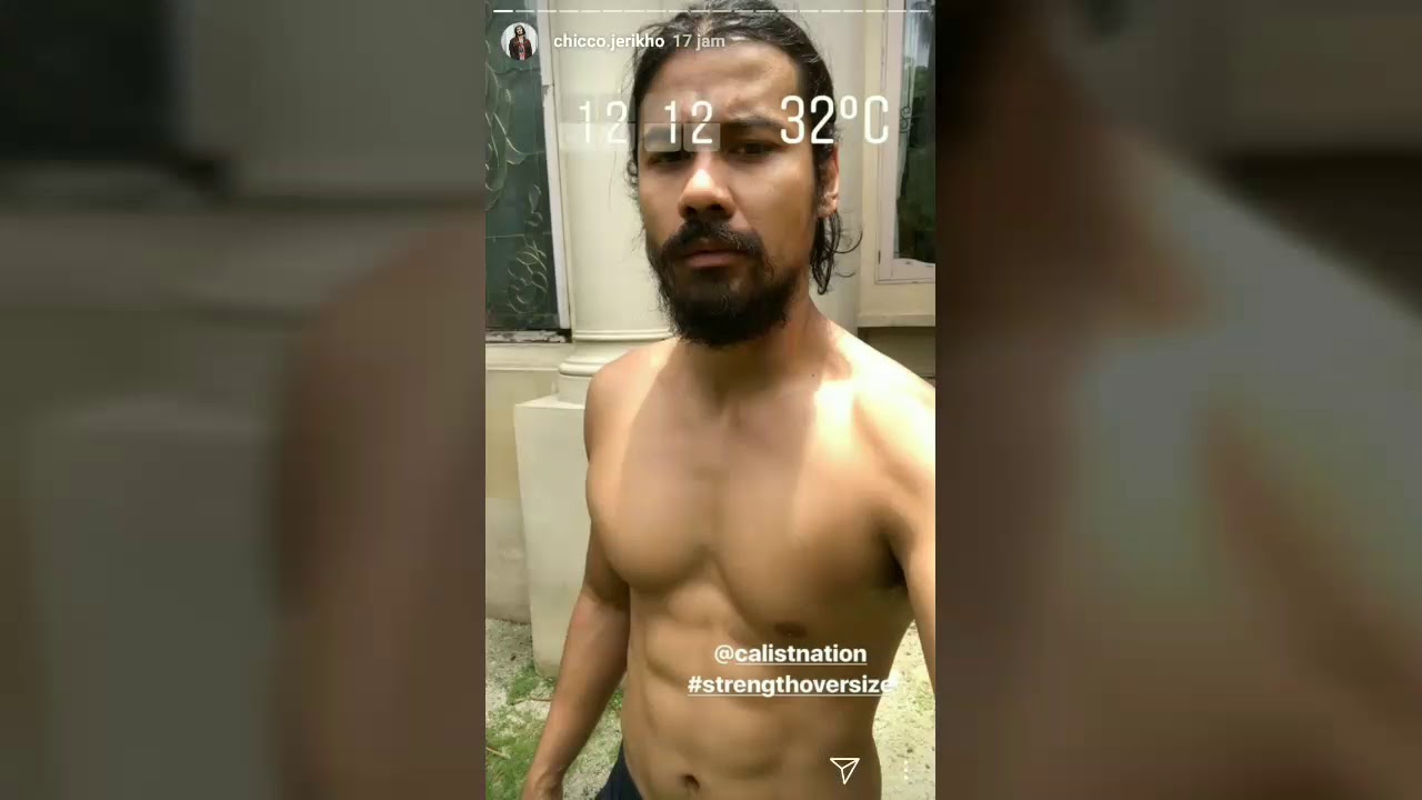 Chicco Jerikho shirtless workout YouTube