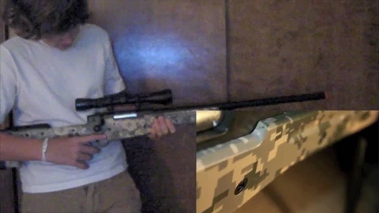 UTG L96 Shadow Ops Sniper Rifle Review YouTube