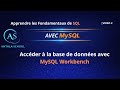 MySQL – Accéder à la base de données avec MySQL Workbench