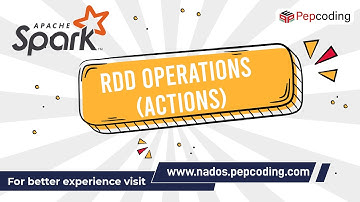 Lec 16. RDD Operations (Actions) | Pyspark | Big Data | Nados