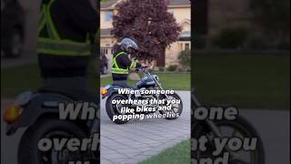 Different kind of bikes there homie