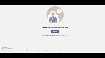 Fix Microsoft Teams Error Code 80070164