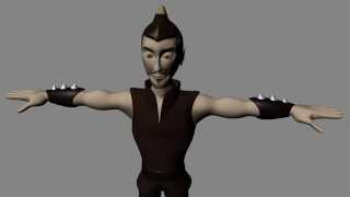 CGI Character Rig Test