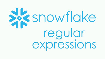 Snowflake Regular Expressions