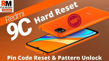Redmi 9c Hard Reset & Pattern Unlock Official