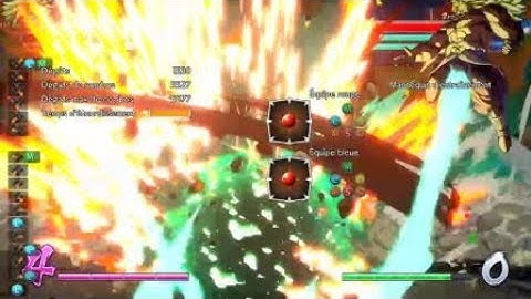 DRAGON BALL Fighter Z combo Broly assist Cooler midscreen