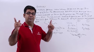 Problem On Hartnell Governors