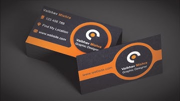 how to make Business card 2021 | Coreldraw tutorial in hindi