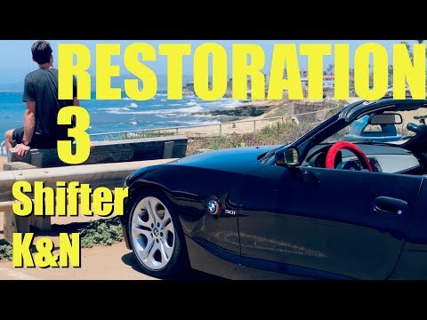 bmw-z4-restoration-3:-shifter-bushing,-k&n-filter