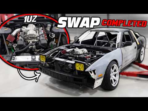 Completing The 1UZ Swap In My S13!