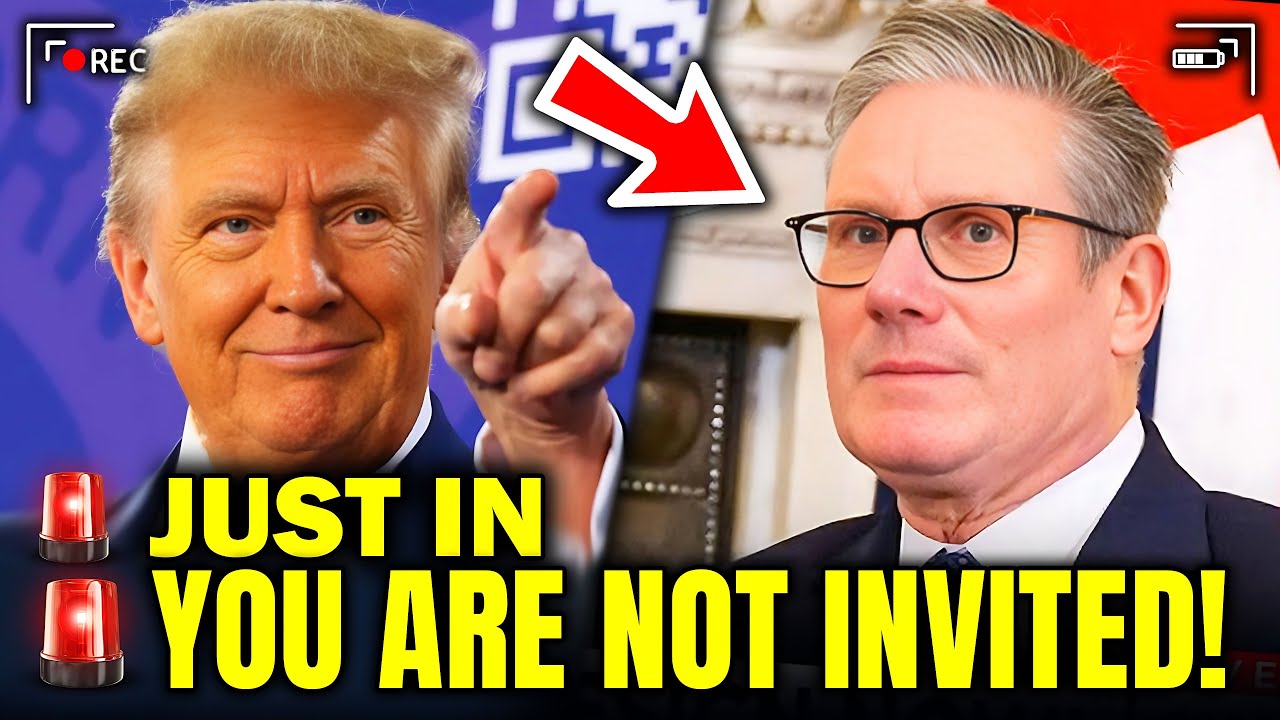 Keir Starmer LOSES IT After Donald Trump Exposes Him