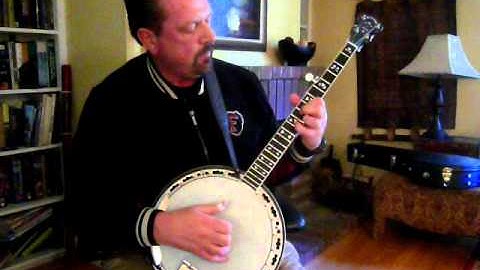 Sally Johnson on Deering Maple Blossom Banjo