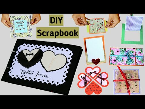 Full Scrapbook Tutorial | DIY Scrapbook | How to make a Scrapbook | Friendship Day Scrapbook |