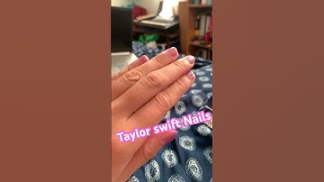 Taylor swift nails #taylorswift #nails #fearless #sparksfly #music #video #erastour