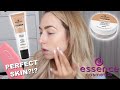 NEW DRUGSTORE MAKEUP | ESSENCE SKIN PERFECTOR PRIMER AND LOOSE POWDER