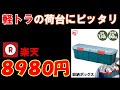 軽トラ用 BOXレビュー