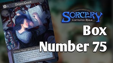 My Sorcery ALPHA box opening experiment is NOT done...