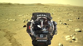 Smael 8072- Digital analogue watch