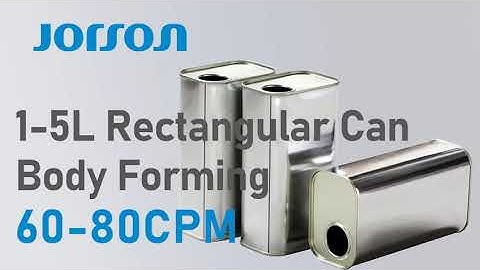 1-5L rectangular can body forming (60-80cpm)