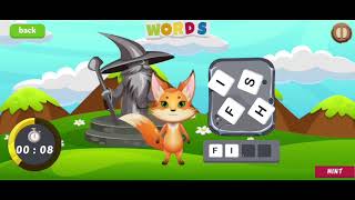 Word crush game | 2D Word Puzzle game | Game for Kids | Unity Game screenshot 5