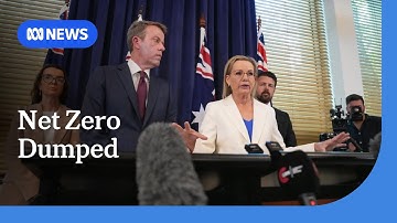 Liberal Party scraps its commitment to net zero emissions by 2050 | ABC NEWS