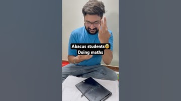 Normal students Vs Abacus students doing maths#funny#shorts#shortsfeed#relatable