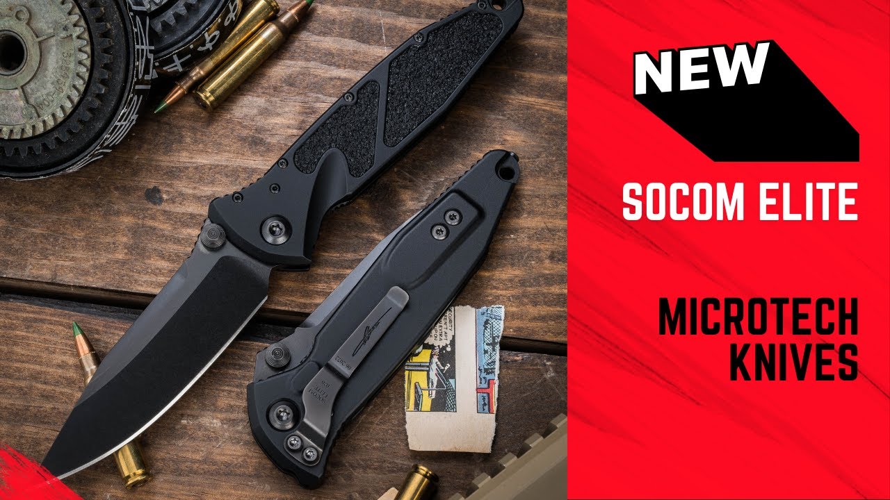 Microtech Socom Elite Knife Folding Knife - YouTube
