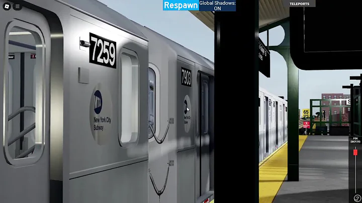 Kawasaki R188 (7) Train at 82nd Street-Jackson Heights! (MTAoR)