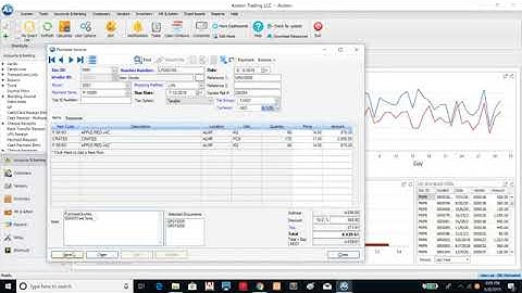 How to create Purchase Invoice in Axolon ERP