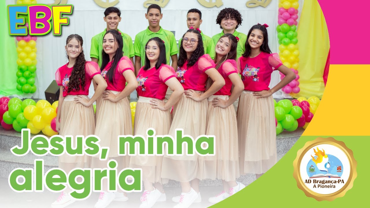 JESUS, MINHA ALEGRIA | Coreografia EBF 2024