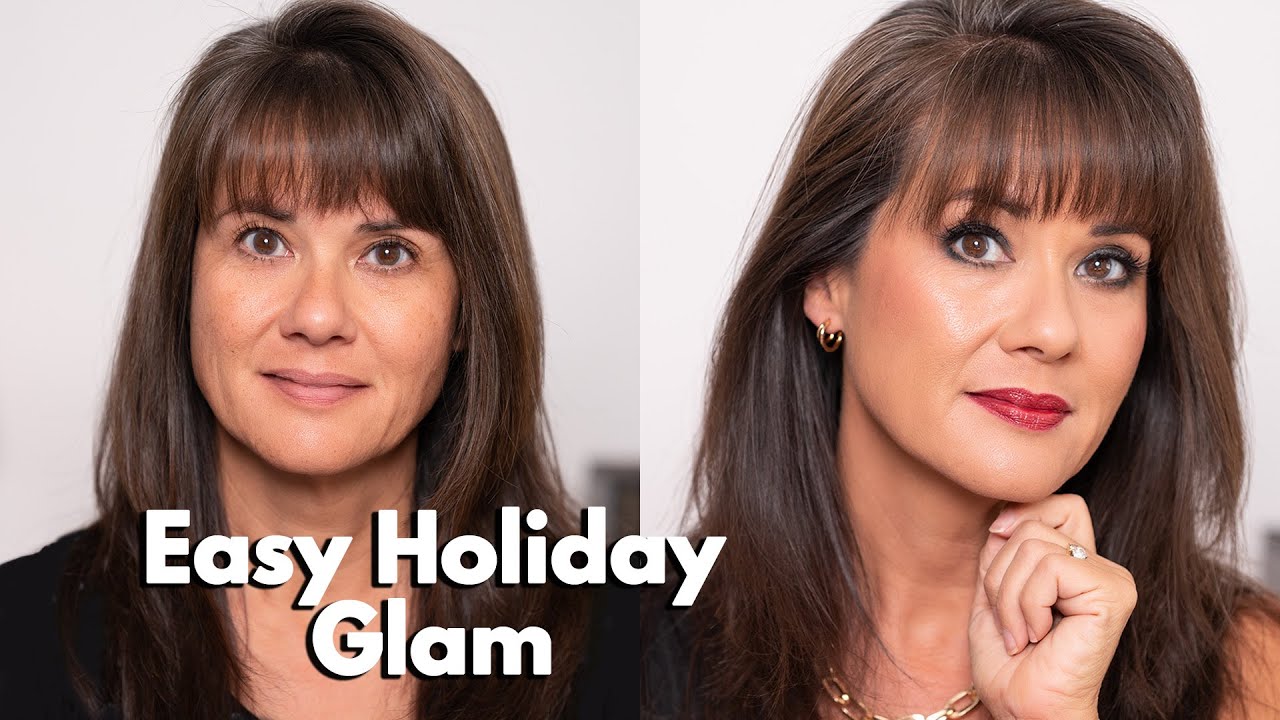 Party Makeup For Women Over 50 - Simple, Classy Holiday Look! | With  @Mrsmelissam - Youtube