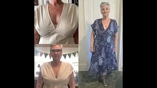 Altering the Lois Dress by Tessuti Pattterns for a less revealing fit.
