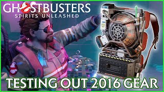 Testing out Ghostbusters 2016 gear | Ghostbusters: Spirits Unleashed