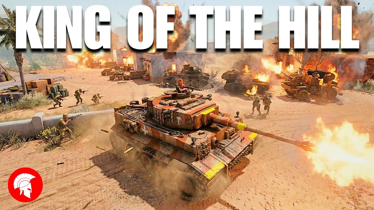 King of the Hill! - 4vs4 - Afrikakorps - Company of Heroes 3